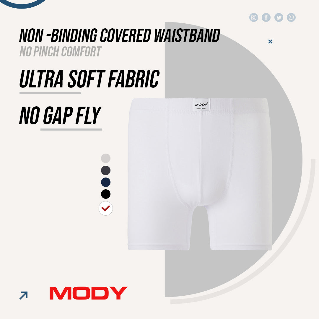 Men's Comfy Boxer Briefs, 4-Pack