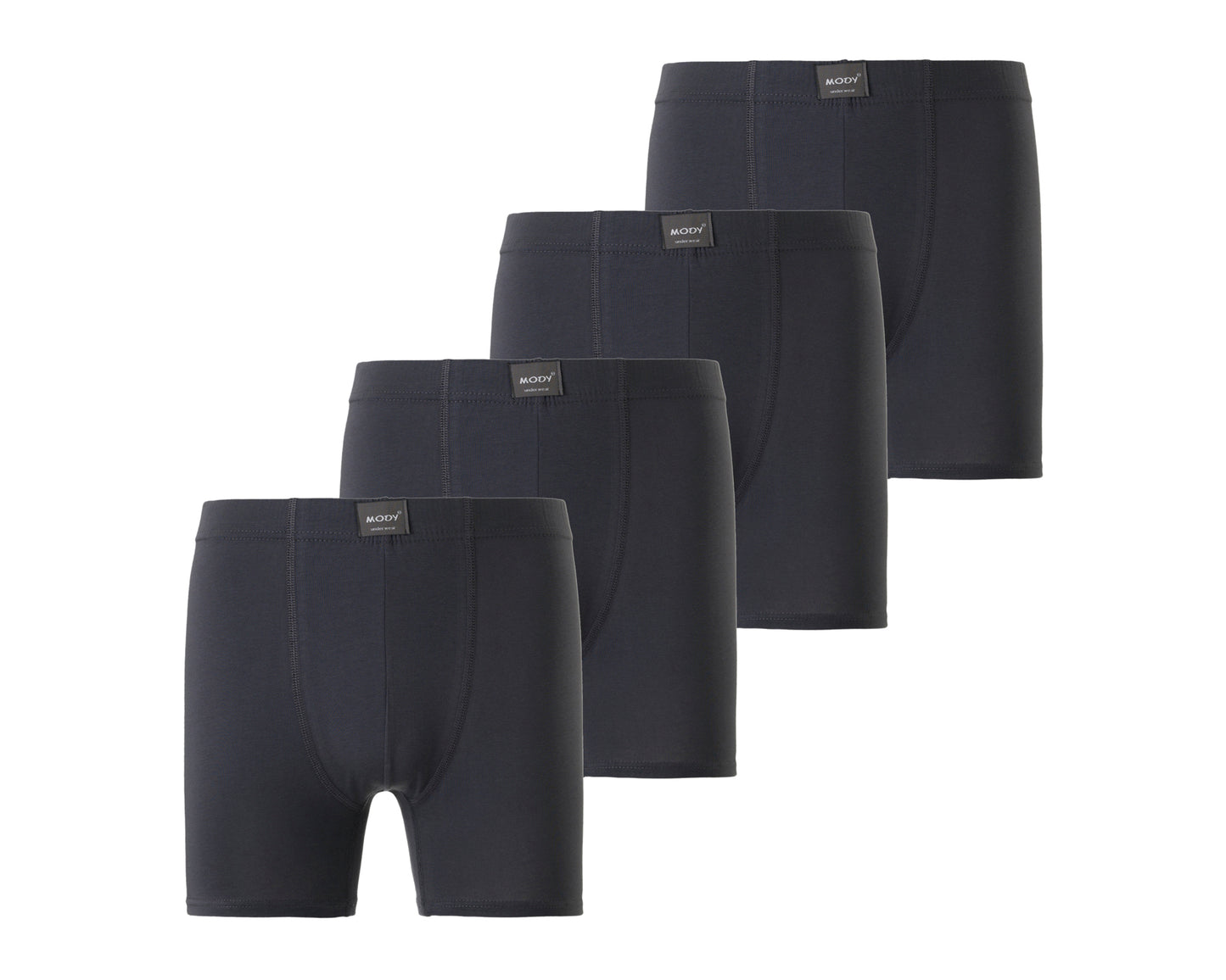 Men's Comfy Boxer Briefs, 4-Pack