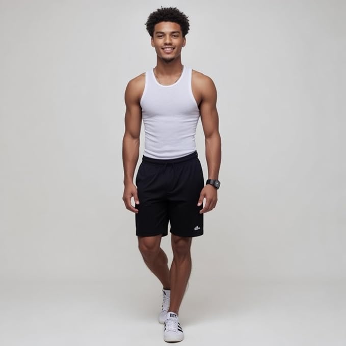 Mody Men Ribbed Tank Top, Crew Neck, 6-Pack