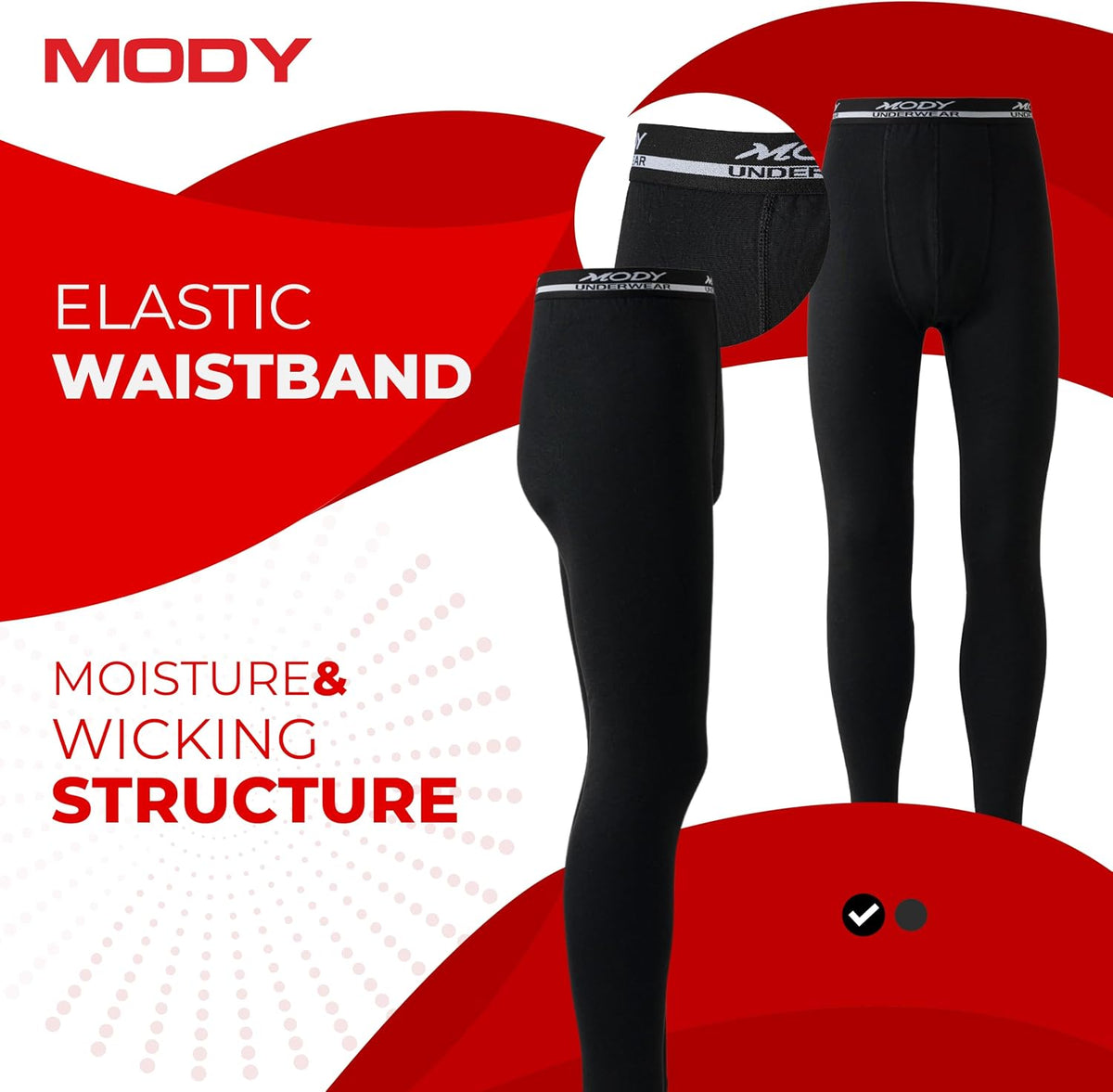 Mody thermal set black detail