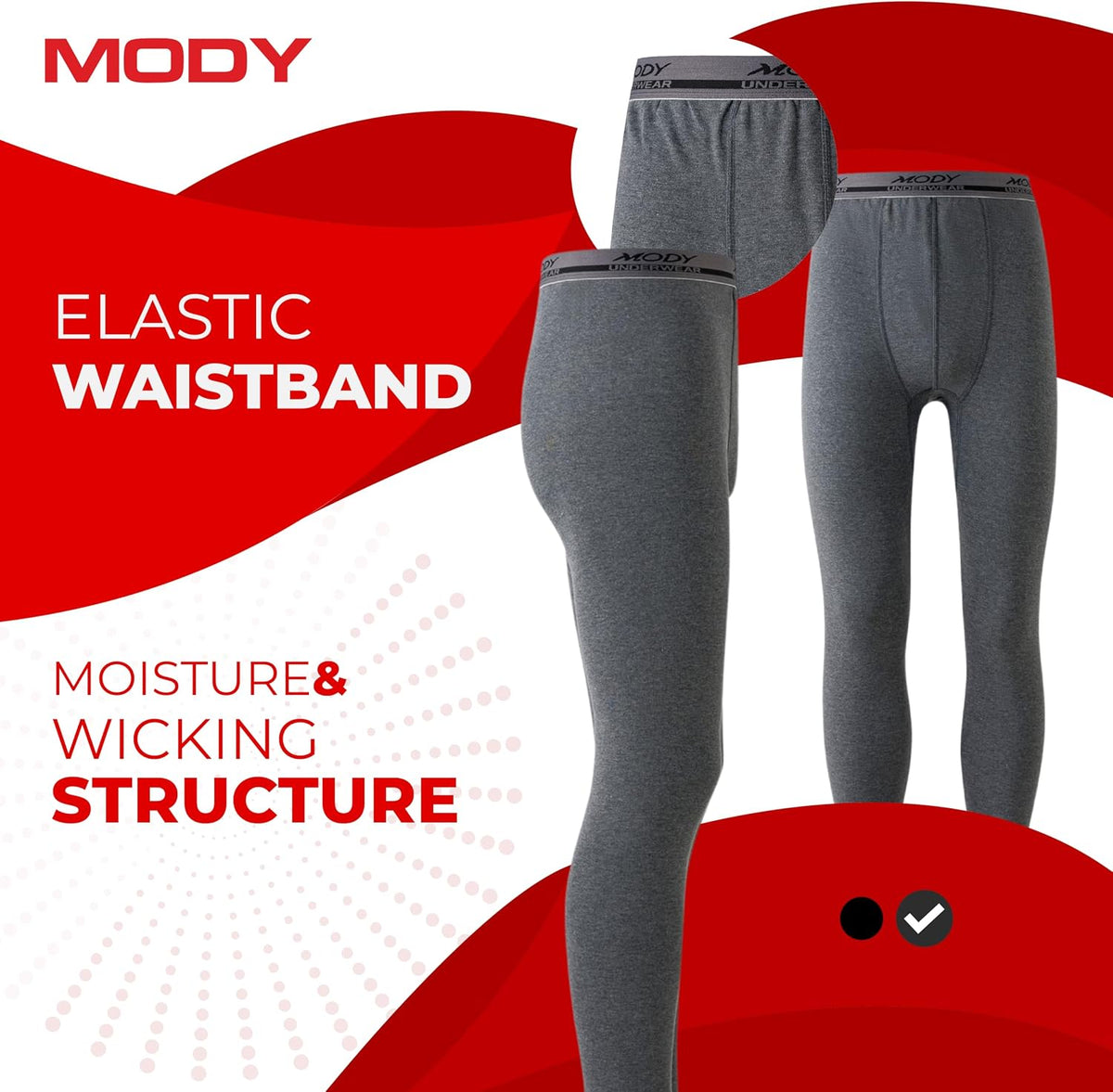 Mody thermal set gray detail