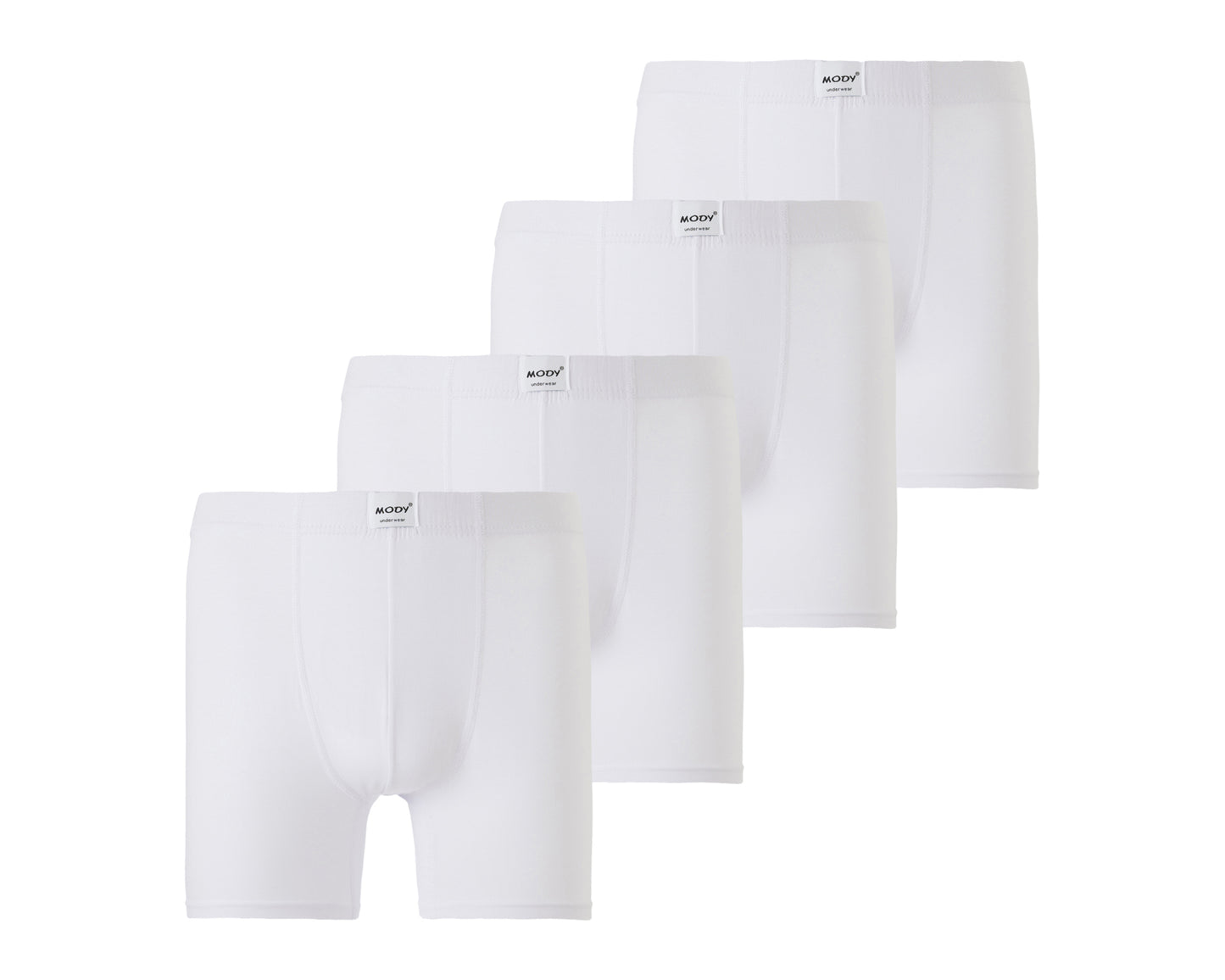 Men's Comfy Boxer Briefs, 4-Pack